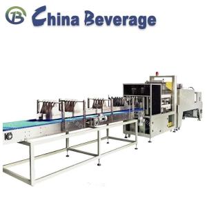 Quality High Speed Shrink Wrap Packaging Machine PE Film 20-25 Packs/Min Linear wholesale