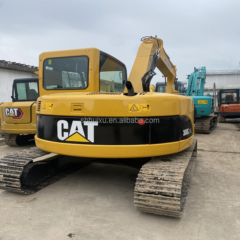 used crawler excavators CAT 308C second hand digger crawler excavators used machinery 8ton crawler excavator price