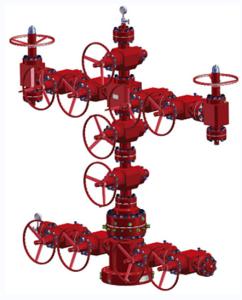 Quality Xmas Tree ( Gas ) Wellhead Equipment with Fange Conncetion wholesale