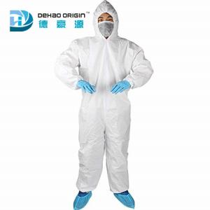 Quality Anti Virus Antibacterial Full Body Disposable Coveralls wholesale