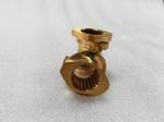 Brass Twin Screw Extruder Parts Kneading Blocks For Special Usage