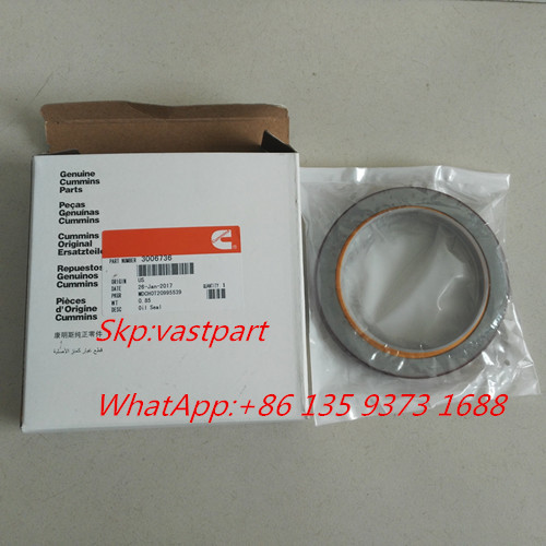 Hot sell Cummins Nt855 Diesel engine Crankshaft Oil Seal 3006738 3006736 3020183 3904353 208579