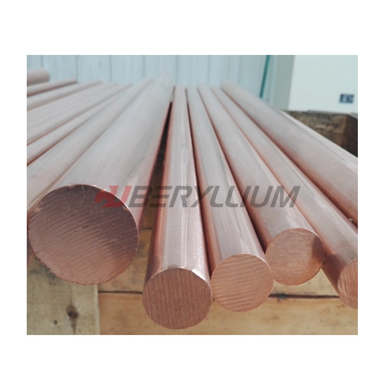 BeCu C17300 Beryllium Copper Rod Bar Shape 2mm-10mm TD04