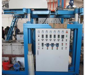 Quality Single Lift Plastic Film Making Machine , Pvc Shrink Film Machine Variable Speed wholesale