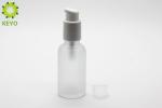 Boston Round Glass Pump Bottles 30ml For Liquid Foundation / Concealer