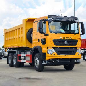 Quality 2023 2024 Sinotruk Dump Truck , Howo TX 400hp 6x4 Mining Truck Manual Transmission wholesale