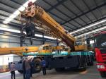 55 Ton ZOOMLION Rough Terrain Crane , Hydraulic Truck Cranes RT55 Single Cab