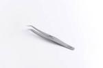 Lightweight Curved Eyelash Tweezers , Hot Stamping Fake Eyelash Tweezers