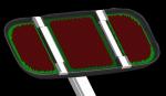 Hospital Red Semiconductor Laser Therapy Care Soft Tissue Wound Healing Frozen