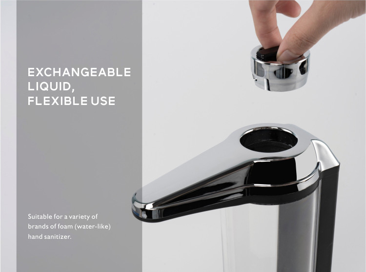 500ML Sensor Liquid Soap Dispenser FCC ABS Wall Mounted