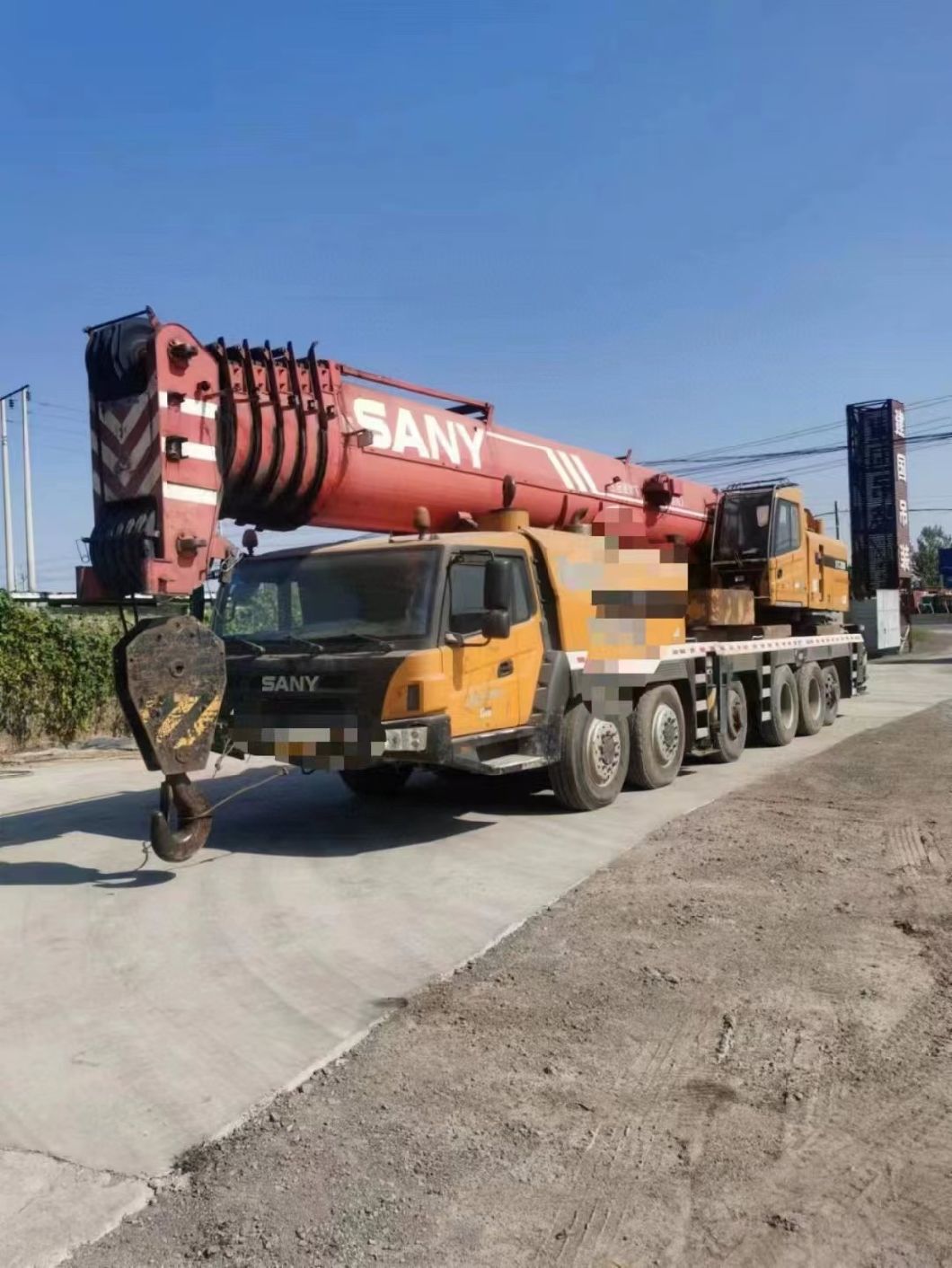 2012 Good Original Quality 130t Truck Crane Lifting Crane Mobile Crane Construction Machinery for Sale