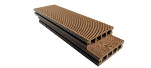 Quality Exterior Anti Corrosion 100*25mm WPC Floor Decking wholesale