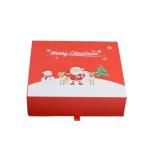 Custom Printed Rigid Cardboard Square Festival Gift Boxes Scarf Socks Candle