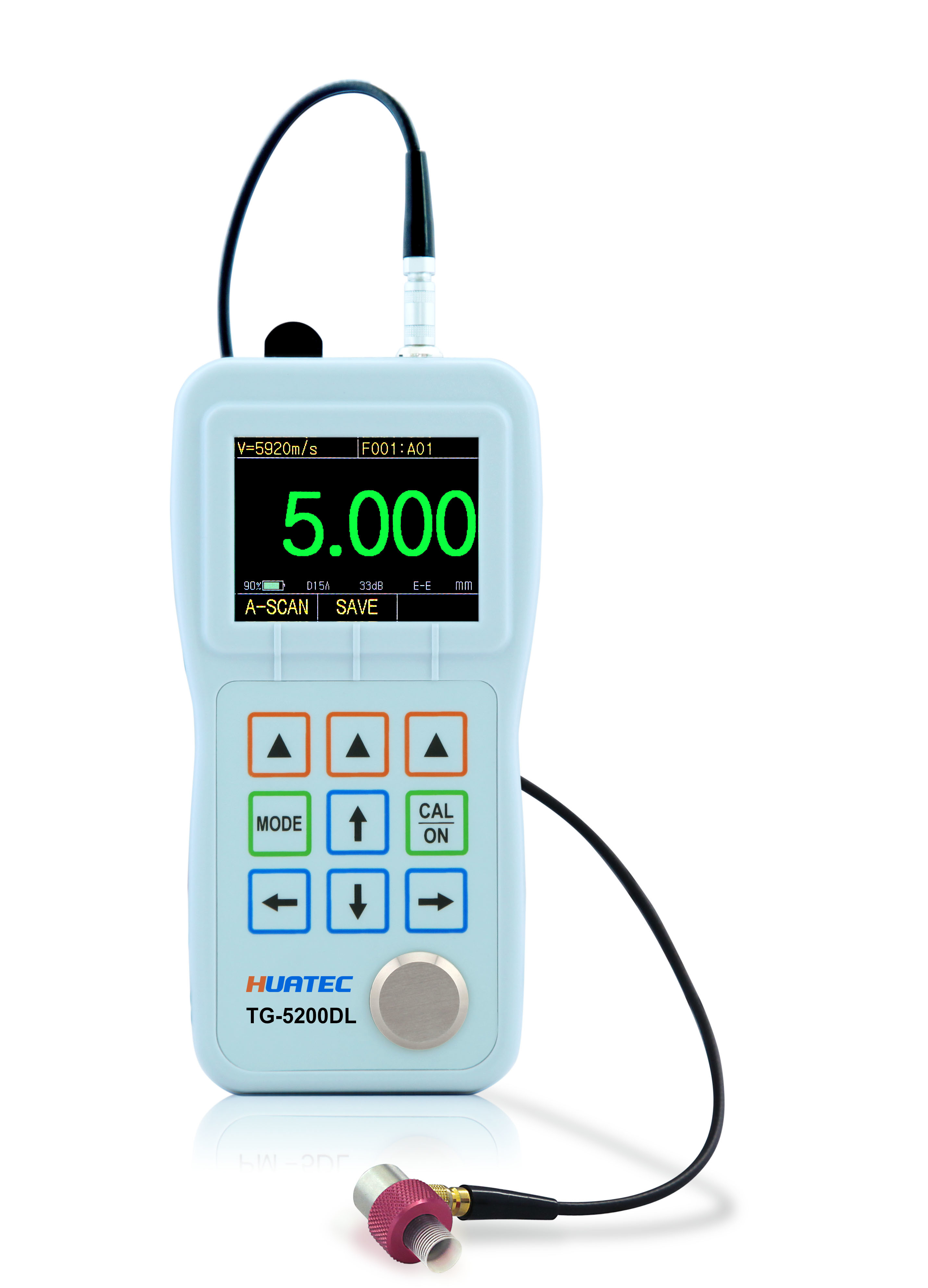 Unique Multiple-wave check Non Destructive Testing Equipment Ultrasonic Thickness Gauge