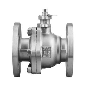 Quality Stainless Steel 2PC Flange Type High Platform Ball Valve Q41F-150LB for Petrochemical wholesale