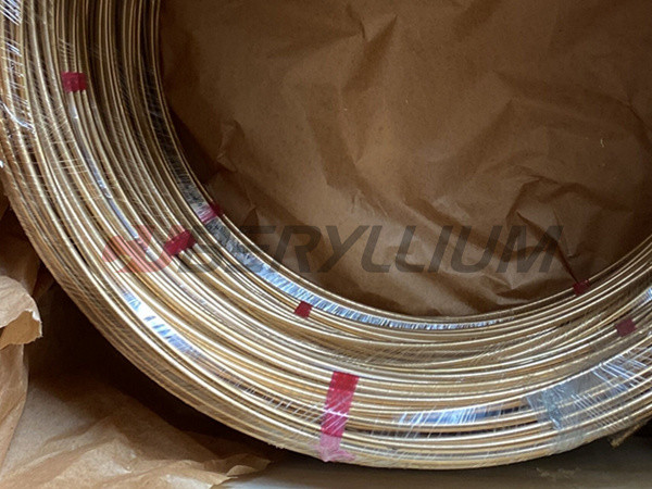 Non-Ferrous Metals And Alloys Beryllium Bronze Wire BrB2 Wire Soft Wire Hard Wire