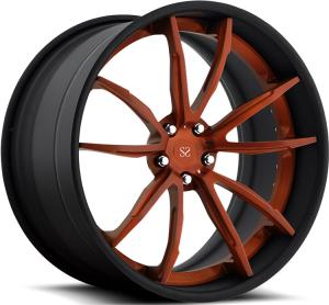 Quality Brushed Bronze 19inch Concave 2Piece Forged Rims For Mclaren 570s 20inch Staggered wholesale