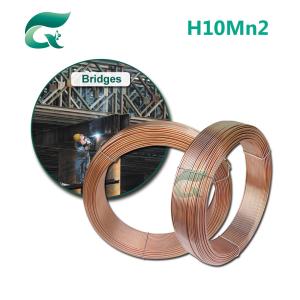 Quality AWS EH14 / H10Mn2 Customized Diameter Submerged Arc Welding Wire Made of Low Carbon Steel wholesale