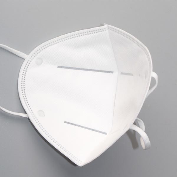 Soft KN95 Dust Mask Non-Woven Fabric And Meltblown Filter Safety For Protection