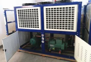 Quality Semi Closed Freezer Condenser Unit Anti Corrosion Galvanized Steel Casing wholesale