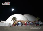 60m Dia Large Outdoor Exhibition Tents For Temporary Event , Competition