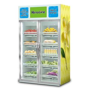 Quality Intelligent Health Food Vending Machine 4G Supported 500kg Antipinch wholesale