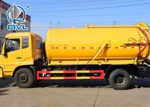 Quality LHD SINOTRUCK HOWO 4X2 8tires 10M3 Sewage Sunction Trucks 266HP EUROII With Styer Axle and Italy Pto wholesale