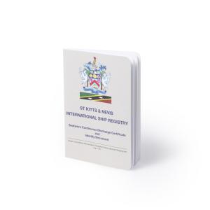 Quality OEM International Ship Registry Coloring Book Printing Seafarers Certificate Book Printing wholesale
