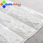 White 70x77cm Xpe Foam Wall Stickers 3d Wallpaper 4mm Thickness
