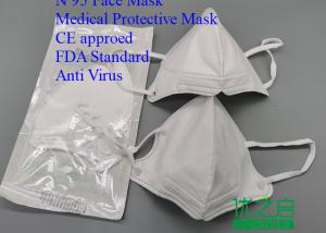 Quality Dust Prevention N95 Face Mask For Medical Protective High Air Permeability wholesale