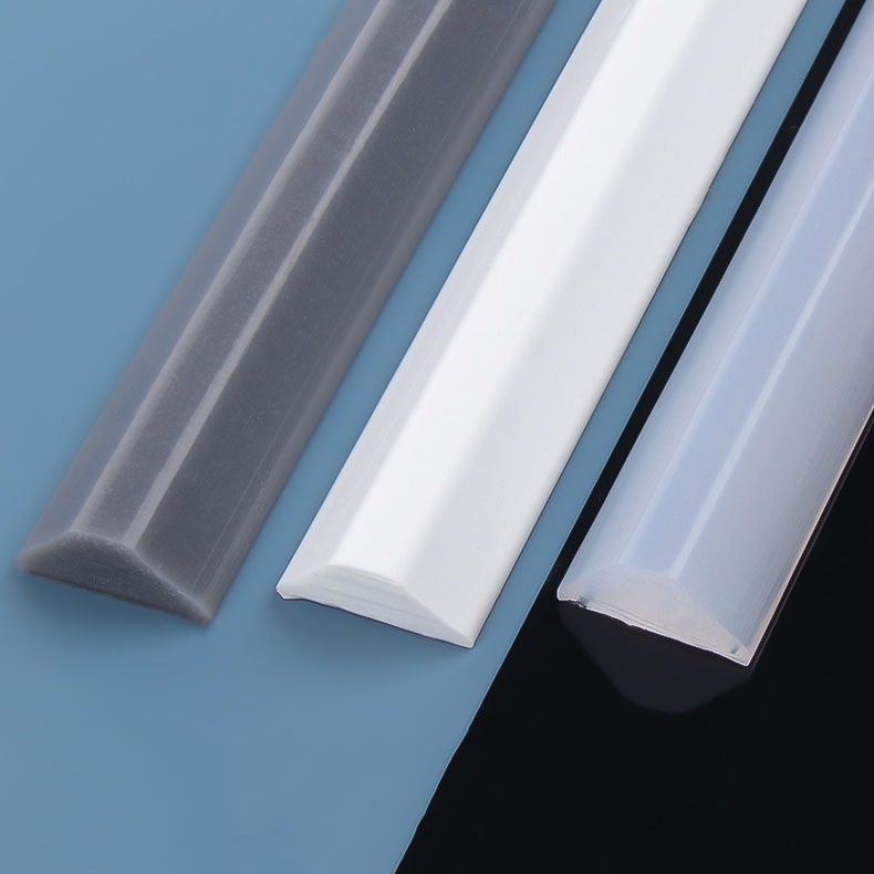 Collapsible Shower Threshold Water Retaining Strip with Easy-to-Install Water Stopper