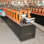 Plc Control Channel Roll Forming Machine Hydraulic Cutting