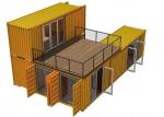 Topshaw Container House Luxury 40ft Prefab Shipping Container Houses with