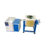 110KW Tilting Crucible Aluminum Scrap Melting Furnace Medium Frequency