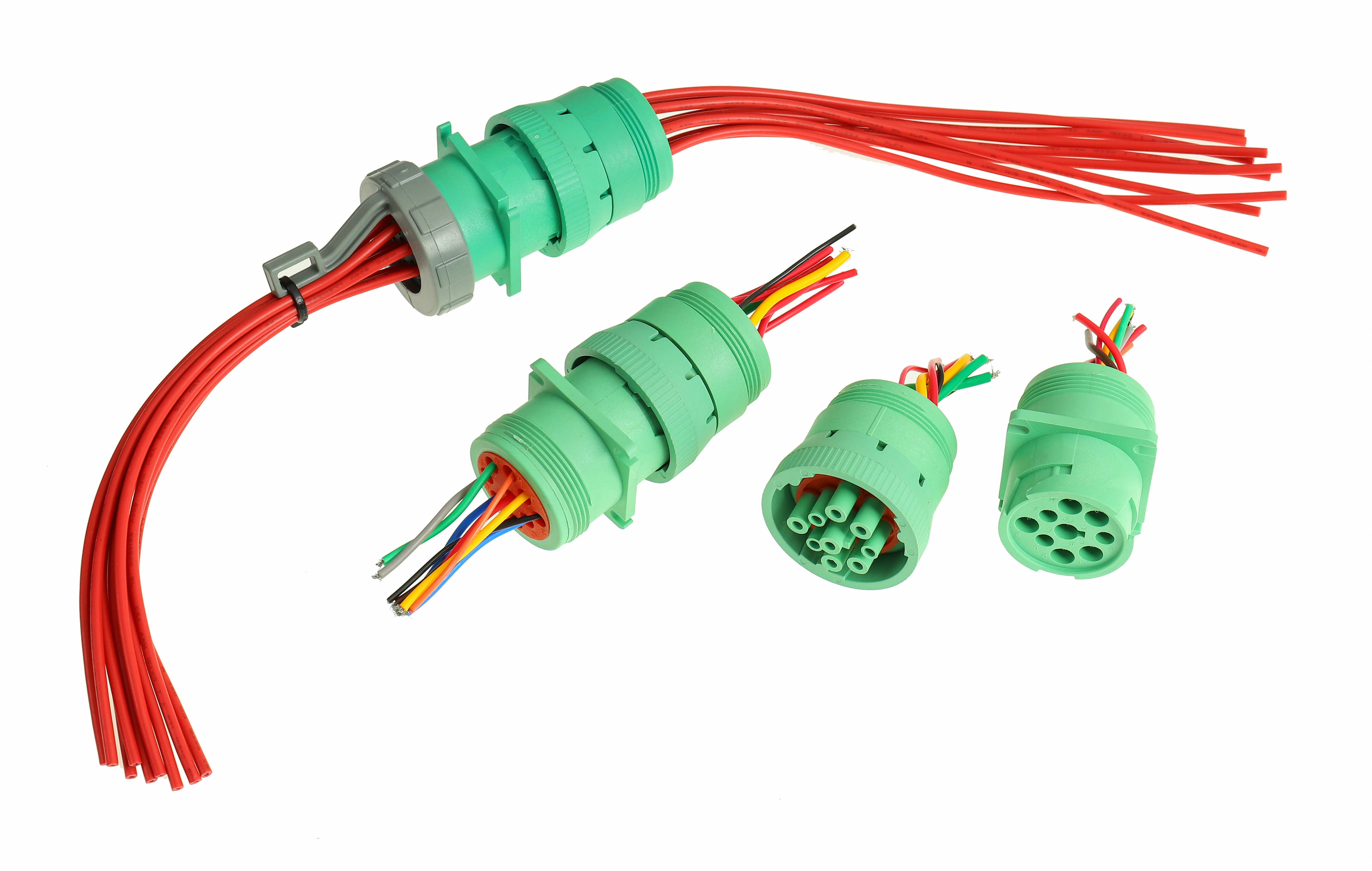 M12 Hose Assembly Extension Sensor And Visual System For Robot Arm IO Connector
