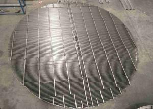 Quality SS304 Vane Pack Mist Eliminator Diameter 4200mm Chevron Plate Demister wholesale