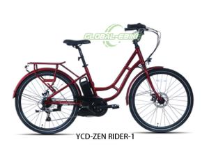 Quality YCD-Zen-Rider Aluminum Alloy City EBike With Tektro Brakes 24V 250W Motor wholesale
