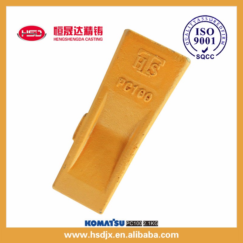 High quality excavator bucket side cutter /PC450 bucket tooth cutting edge with competitive price