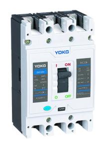 Quality IP40 Single Pole MCCB Circuit Breaker 3 Poles 125A 2P 4P wholesale