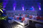200 Square Meter Projection Black Dome Tent , Festival Dome Tent Outdoor Cinema