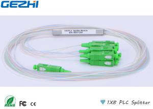 Quality Based On Planar Waveguide Technology 1x8 PLC Splitter Stainless Steel Tube wholesale
