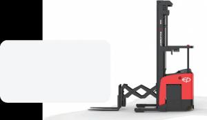 Quality 1.5t Forklift Stacker Electric Standing Style Reach Truck wholesale