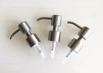 Customized Hotel Cosmetic Lotion Pump Stainless Steel Shampoo Pump