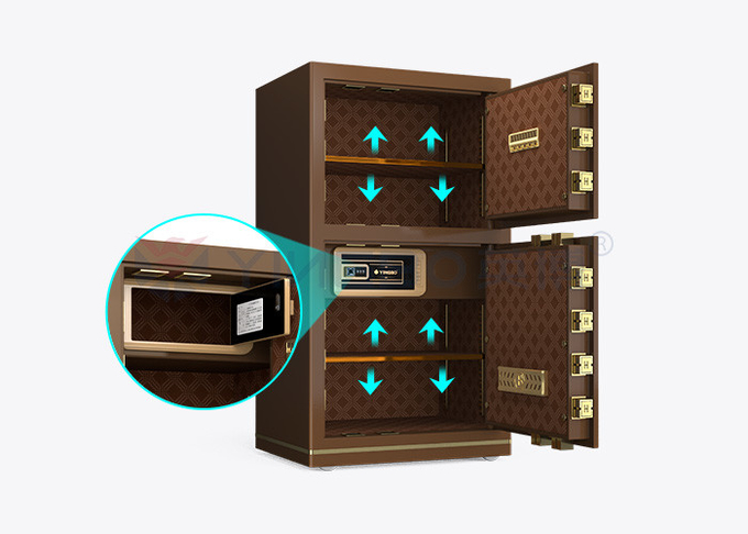 Solid Steel Luxury Smart Electronic Office Safe Box For Security YB/N7-100D