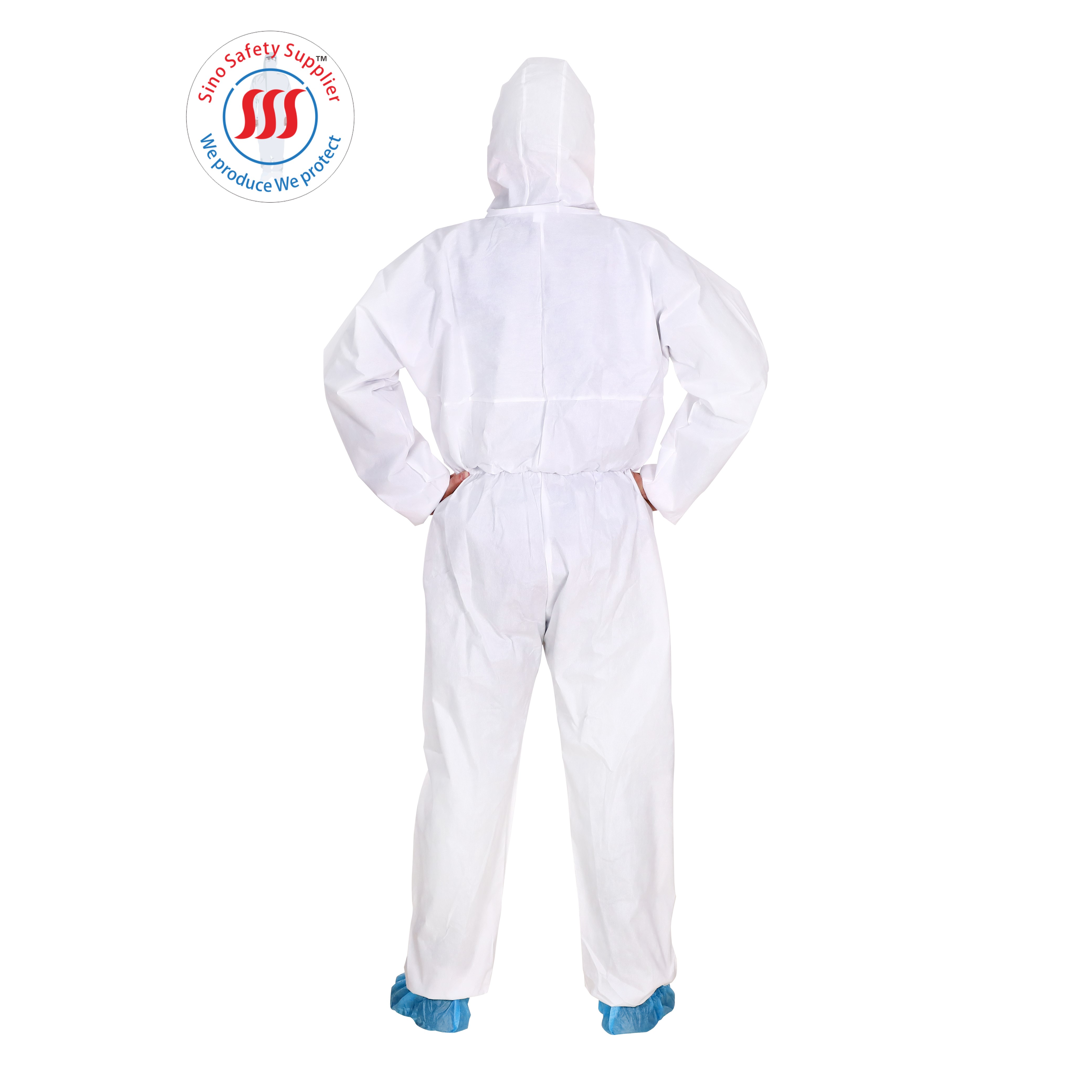 Exterminator Type 5 6 Disposable Coveralls SF Non Woven Personal Protective Clothing