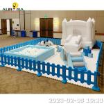 EN71 Outdoor Inflatable Soft Play Equipment Ball Pit Soft Play Sets Kids Play
