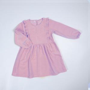 Quality Boutique Pink Princess Dress Corduroy Fabric For Birthday Party wholesale