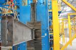 Sa2.5 Hanging Chain Shot Blasting Equipment 7.5kw For Brakes Cleaning