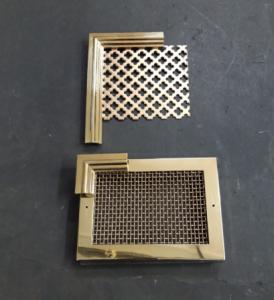 Quality ODM Golden Heat Resistant Brass Extrusion Profiles For Decoration wholesale