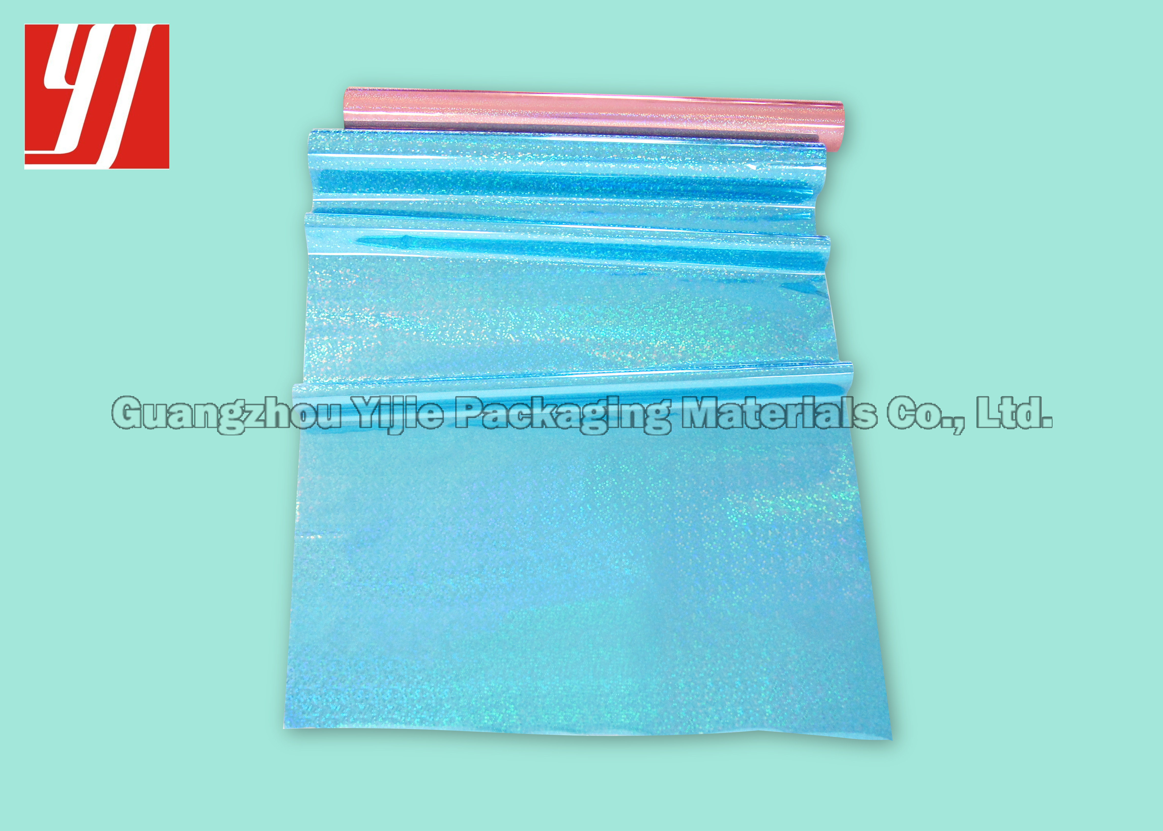 Blue Donuts Holographic Hot Stamping Foil Under 1.28mx240m